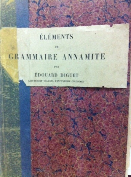 20170714 Elements de Grammaire Annamite