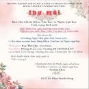 Thư mời: Lễ mừng Ngày Nhà giáo Việt Nam 20/11 và Kỷ niệm 50 năm hoạt động Khoa Văn học và Ngôn ngữ học